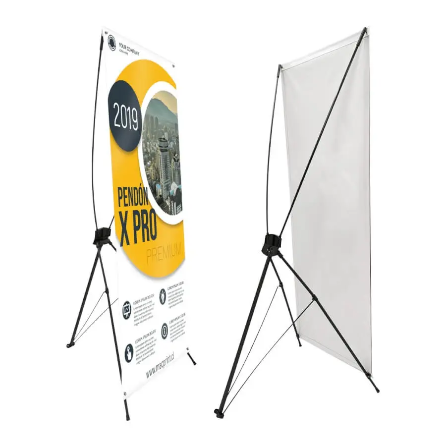 Pendón X Pro 80X180CM (Tela Pvc, 3 a 5 Días Hábiles)