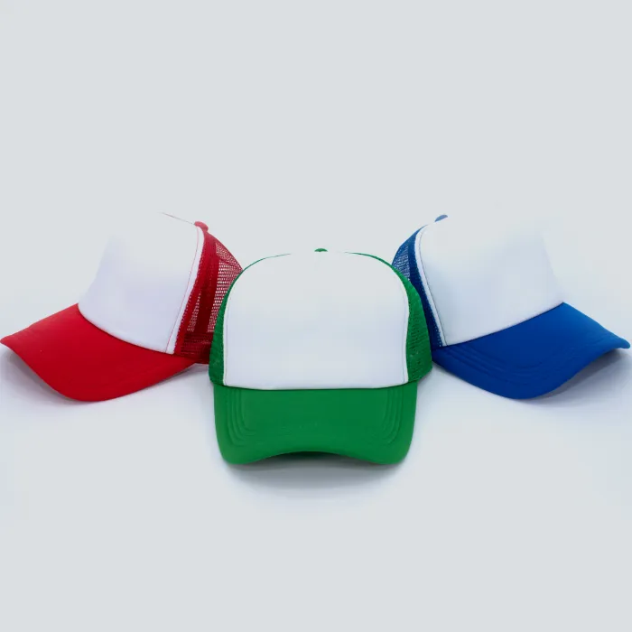 Gorro Malla Poliester MI Sublimación impreso (Azul)