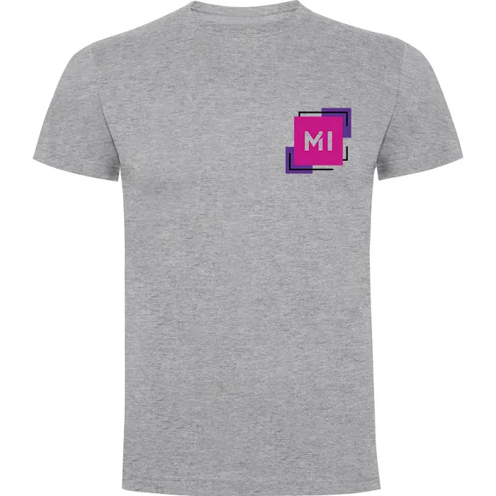 Polera Impresa Manga Corta Algodón (Blanco, S, Sin Estampado al frente, Sin Estampado en Brazo, Espalda Sin Estampado)