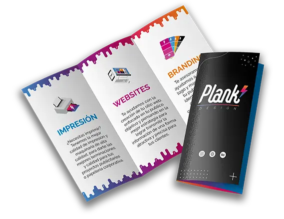 Trípticos (Carta (21.5 x27.9 cm), Papel Couché 170gr, Sin Laminado)