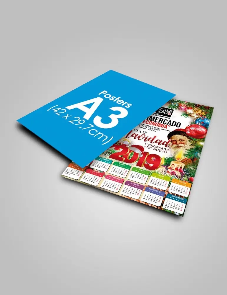 Afiche/Poster Grande full color Papel sintético (A3, 3 a 5 Días Hábiles, Sin Laminado)