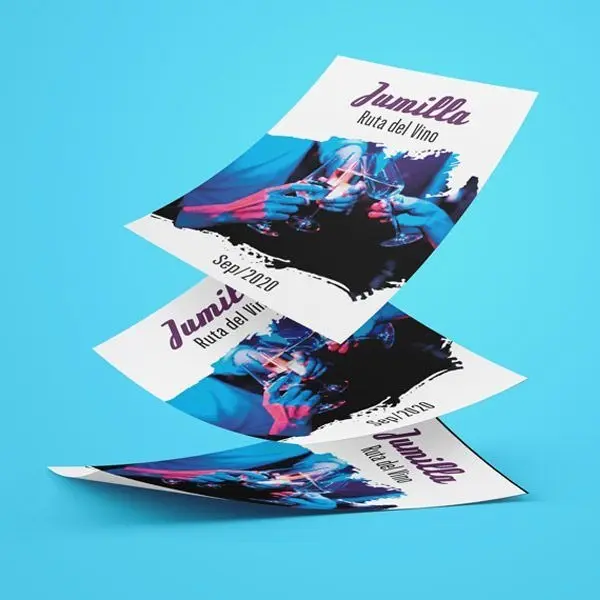 Volantes Tamaño Mediano Papel Bond 140gr